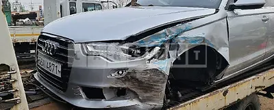 Photo 1 of 10: 2015 Audi A6 35 TDI, VIN WAUZZZ4G5FN011254 — Korean insurance auction