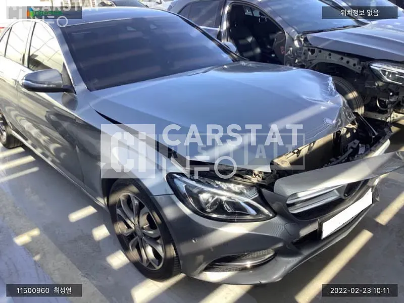 Photo 2 of 16: 2015 Mercedes-Benz C220 BlueTec, VIN WDDWF0EB5FF170790 — Korean insurance auction