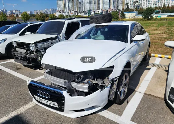 Photo 2 of 15: 2015 Audi A6 35 TDI, VIN WAUZZZ4G2FN016038 — Korean insurance auction