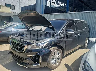 Photo 1 of 27: 2019 Kia Carnival, VIN KNAMC81ABKS544123 — Korean insurance auction
