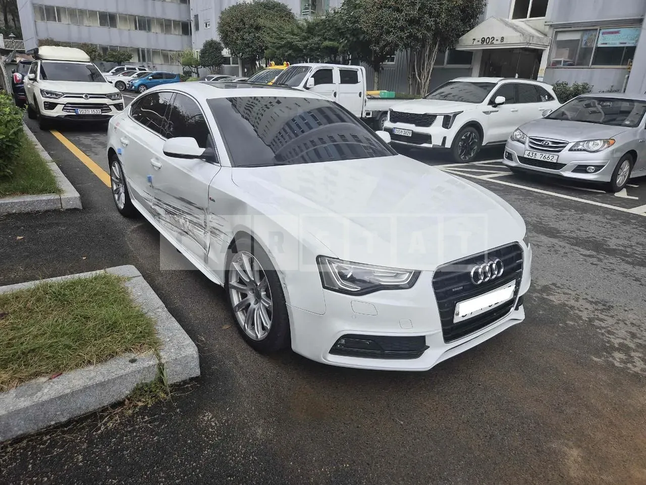 Photo 2 of 17: 2015 Audi A5 Sportback 35 TDI quattro, VIN WAUZZZ8T7FA018494 — Korean insurance auction