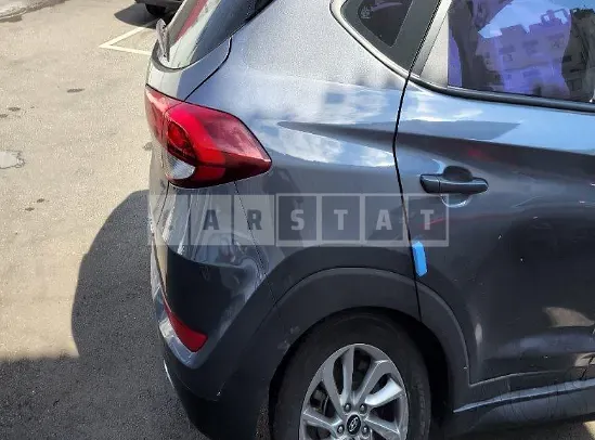 Photo 2 of 13: 2016 Hyundai Tucson, VIN KMHJ381ABGU035647 — Korean insurance auction