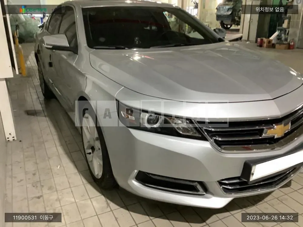 Photo 2 of 9: 2015 Chevrolet Impala, VIN 1G1155SA9GU110291 — Korean insurance auction