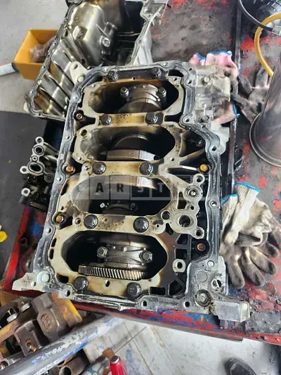 Photo 1 of 4: 2020 Hyundai (parts) Santa Fe Engine — Korean insurance auction