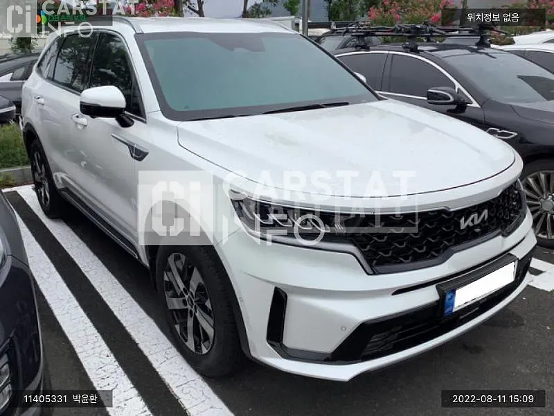 Photo 2 of 12: 2021 Kia Sorento, VIN KNARM81FGNA124977 — Korean insurance auction