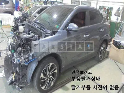 Photo 1 of 12: 2019 Hyundai Tucson, VIN KMHJ5812GLU190046 — Korean insurance auction