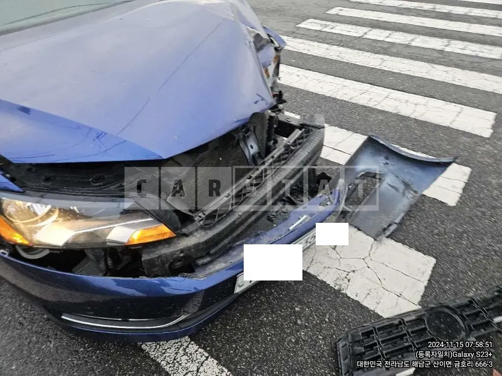 Photo 2 of 8: 2015 Volkswagen Passat 2.0 TDI — Korean insurance auction