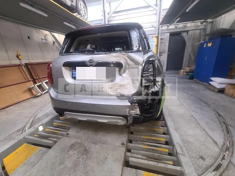 Photo 2 of 12: 2023 MINI Cooper Countryman, VIN WMW31BR02P3R24129 — Korean insurance auction