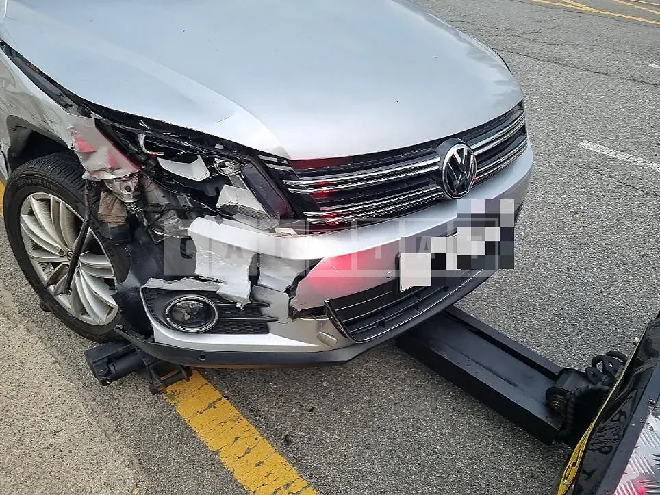 Photo 2 of 9: 2014 Volkswagen Tiguan 2.0 TDI Blue Motion — Korean insurance auction