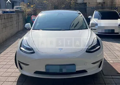 Photo 1 of 7: 2020 Tesla Model 3 Long Range — Korean insurance auction