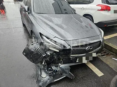Photo 1 of 11: 2016 Infiniti Infinity Q50S Hybrid — Korean insurance auction