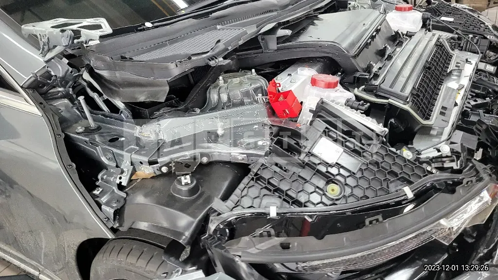 Photo 2 of 50: 2023 Mercedes-Benz EQE350 4Matic, VIN W1KEG1CB8PF036813 — Korean insurance auction