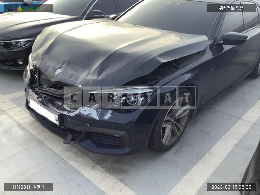 Photo 2 of 8: 2016 BMW 740d, VIN WBA7C6103GG581631 — Korean insurance auction