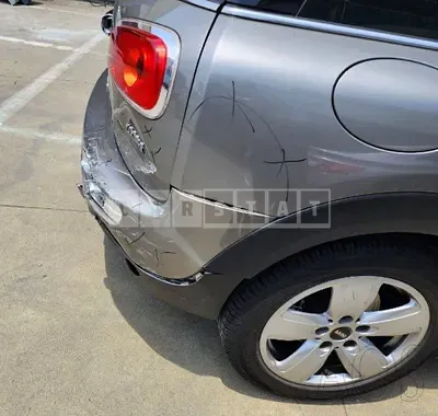 Photo 1 of 9: 2017 MINI Cooper Clubman, VIN WMWLN5104J2G10709 — Korean insurance auction