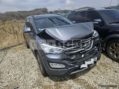 Photo 1 of 7: 2015 Hyundai Santa Fe DM Diesel — Korean insurance auction