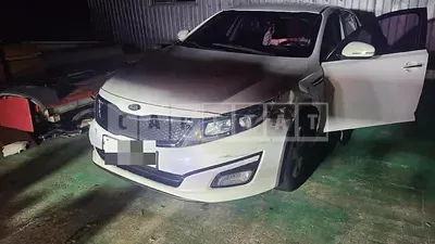 Photo 1 of 9: 2015 Kia K5 2.0(LPG), VIN KNAGN418BFA562758 — Korean insurance auction