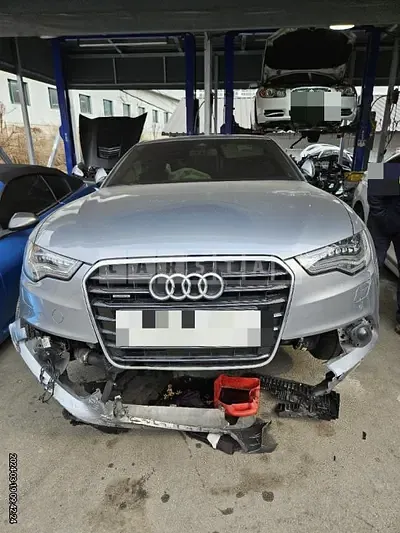 Photo 1 of 12: 2015 Audi A6 3.0 TDI quattro, VIN WAUZZZ4G2FN045605 — Korean insurance auction