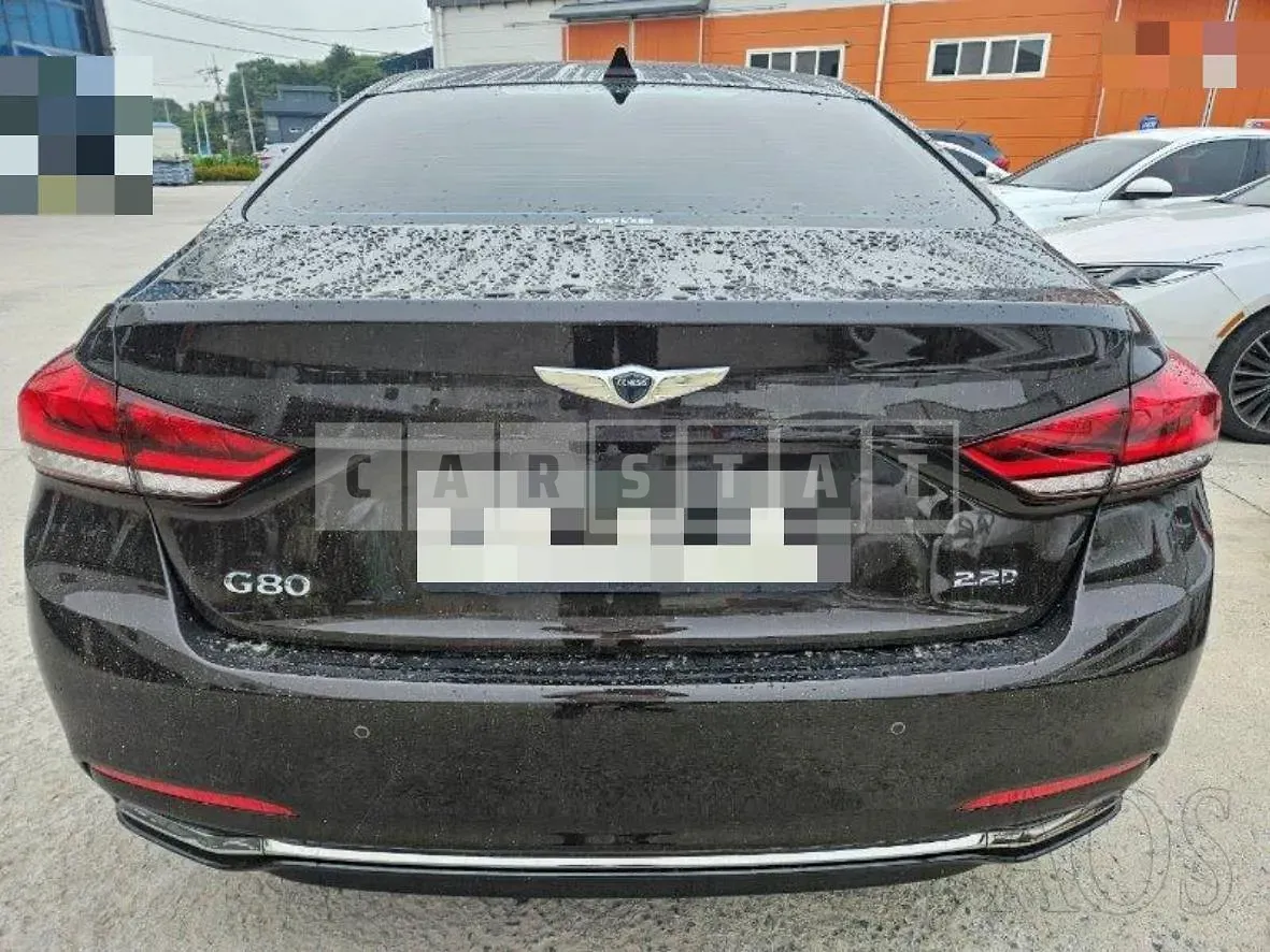Photo 2 of 17: 2018 Genesis G80 Diesel, VIN KMHGM412BJU292220 — Korean insurance auction