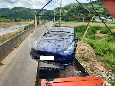 Photo 1 of 5: 2024 Tesla Model Y RWD — Korean insurance auction