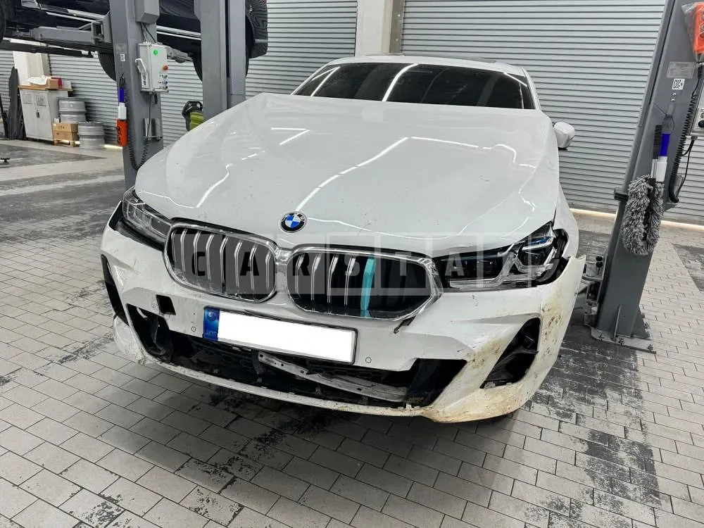 Photo 2 of 28: 2022 BMW 640i xDrive, VIN WBA61BP02NCK31638 — Korean insurance auction