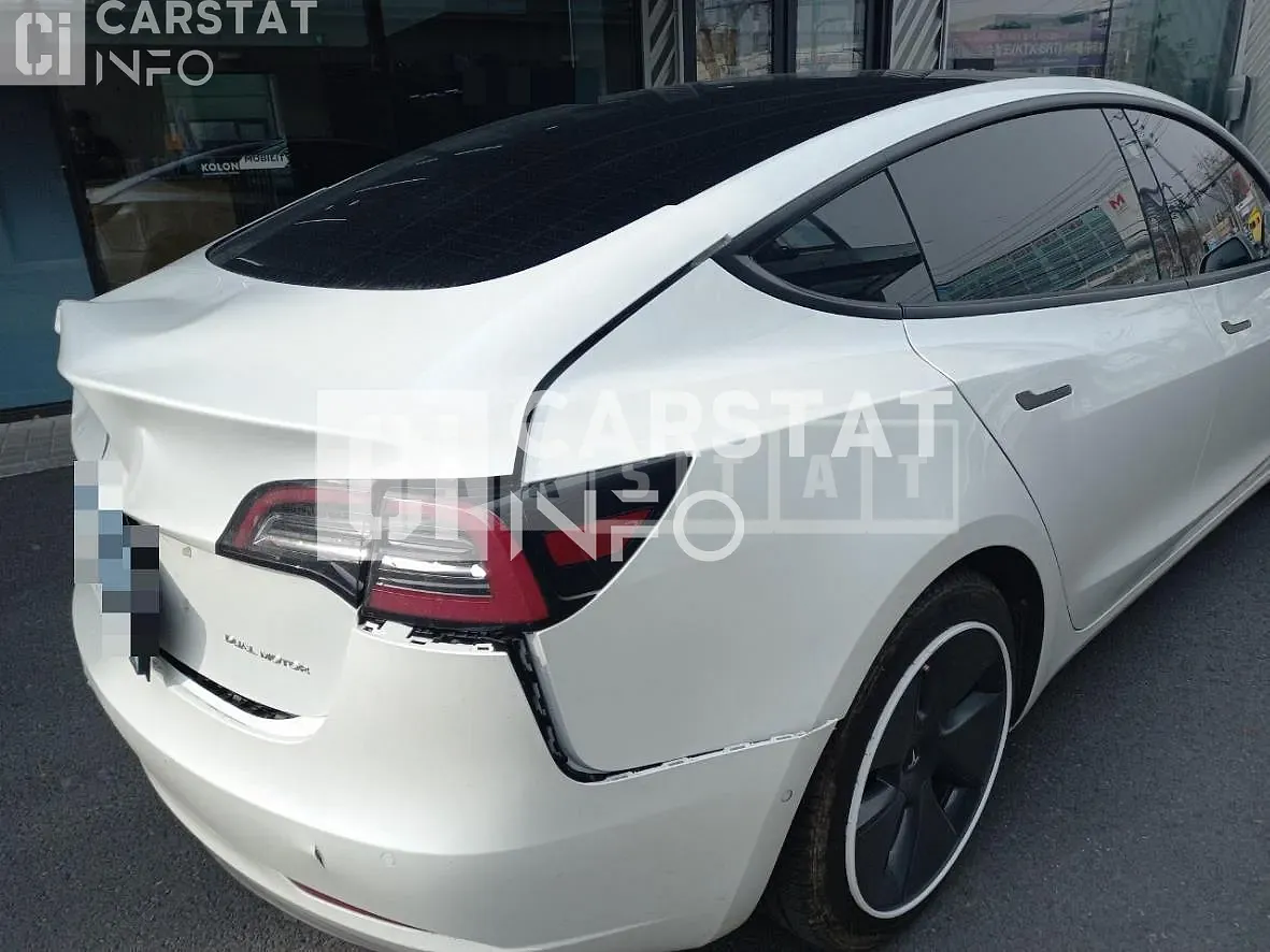 Photo 2 of 14: 2021 Tesla Model 3 Long Range, VIN 5YJ3E1EB4MF891562 — Korean insurance auction