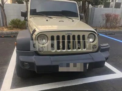 Photo 1 of 15: 2017 Jeep Zip Wrangler 3.6 Rubicon, VIN 1C4HJWFG8HL586142 — Korean insurance auction
