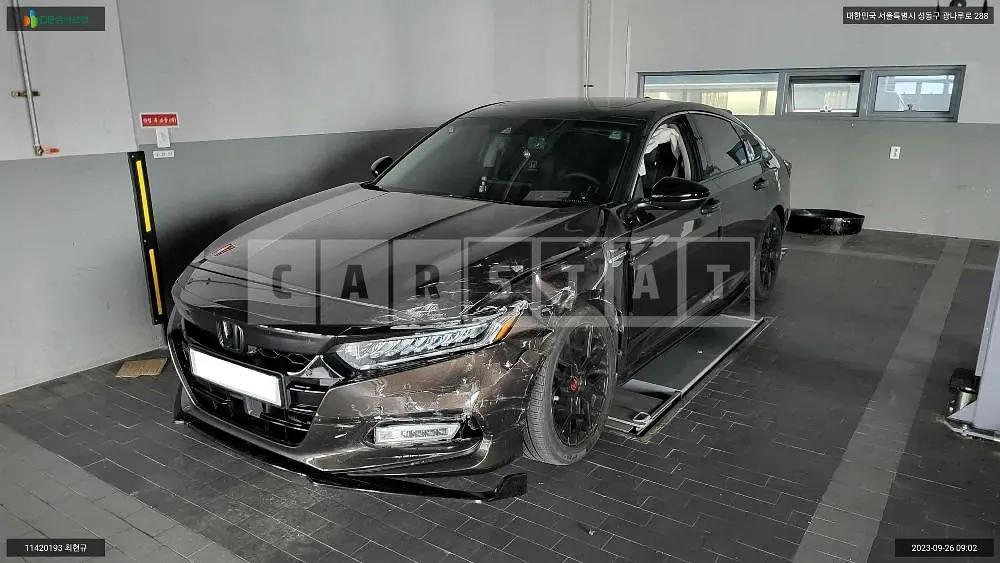 Photo 2 of 9: 2019 Honda Accord Hybrid, VIN 1HGCV3690KA510914 — Korean insurance auction