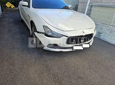 Photo 1 of 10: 2015 Maserati Gibli Diesel, VIN ZAM57TSA5F1162679 — Korean insurance auction
