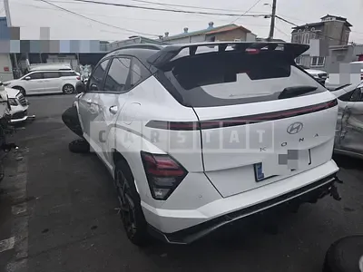 Photo 1 of 11: 2025 Hyundai Kona, VIN KMHHE81BESU308824 — Korean insurance auction