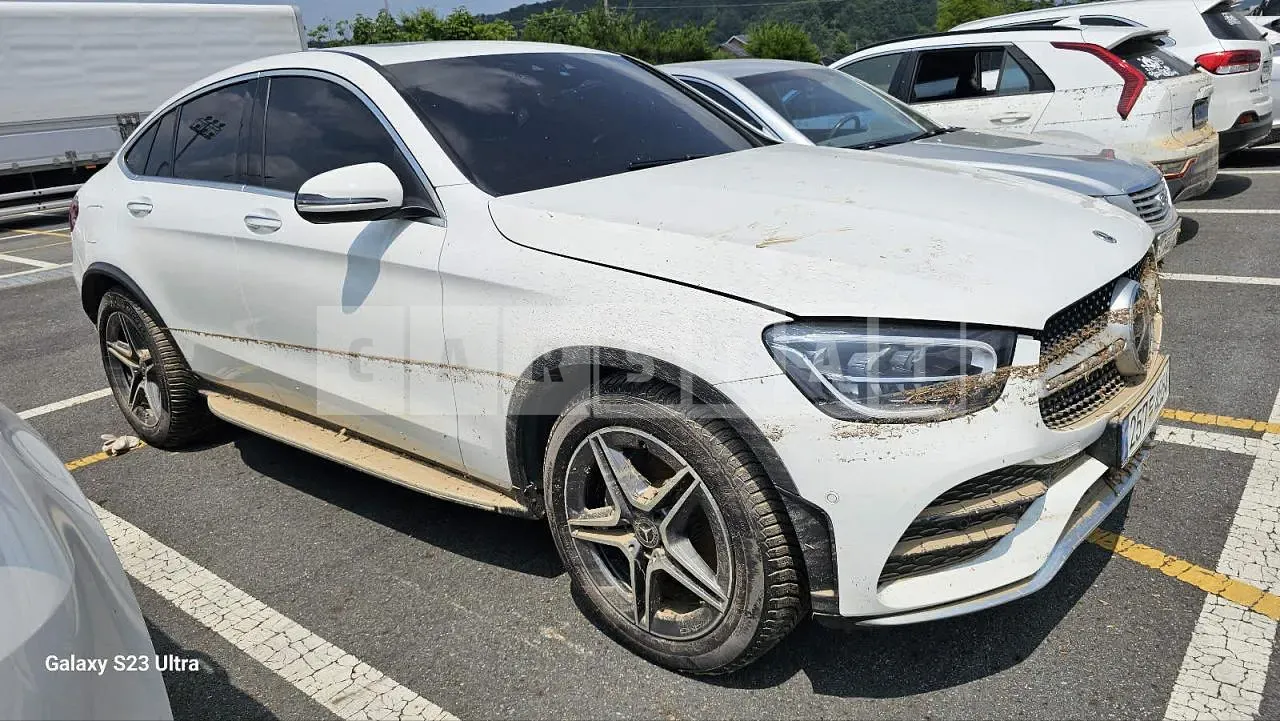 Photo 2 of 24: 2021 Mercedes-Benz GLC 220d, VIN W1N0J1FB6MF942481 — Korean insurance auction