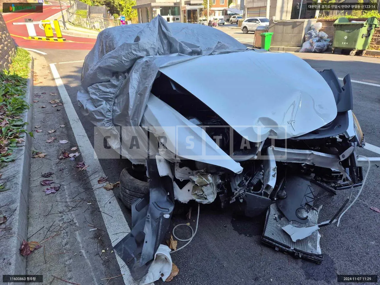 Photo 2 of 13: 2024 Tesla Model 3 RWD, VIN LRW3E7FS8RC127989 — Korean insurance auction