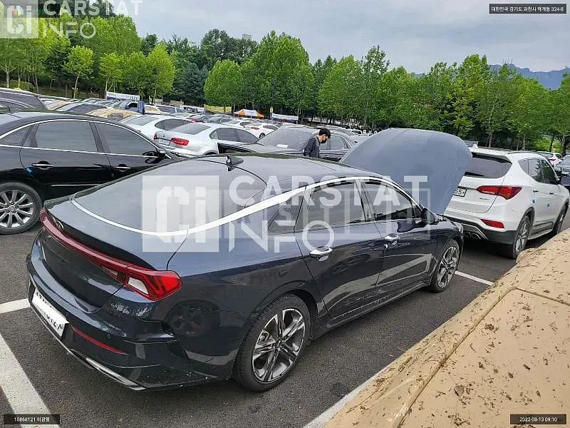 Photo 2 of 6: 2020 Kia K5, VIN KNAG341ABLA001219 — Korean insurance auction