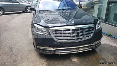 Photo 1 of 50: 2020 Mercedes-Benz S560 4Matic, VIN W1KUG8GB5LA529337 — Korean insurance auction
