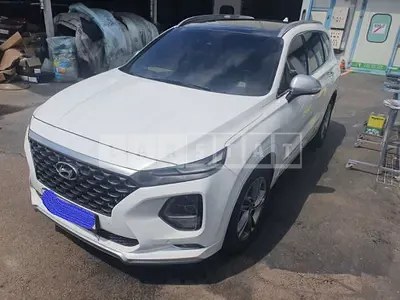 Photo 1 of 15: 2019 Hyundai Santa Fe, VIN KMHS581BDKU131055 — Korean insurance auction