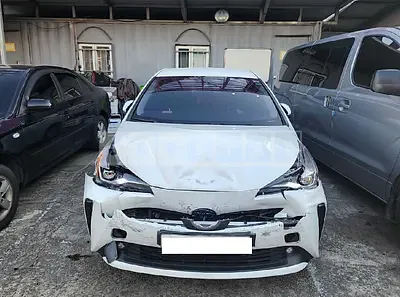 Photo 1 of 9: 2022 Toyota Prius, VIN JTDKAMFU7N3154914 — Korean insurance auction