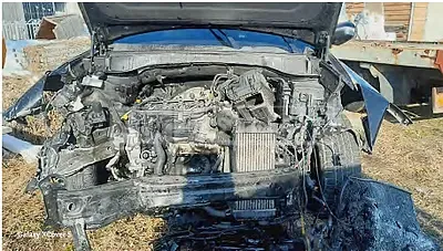Photo 1 of 9: 2016 Hyundai Santa Fe — Korean insurance auction