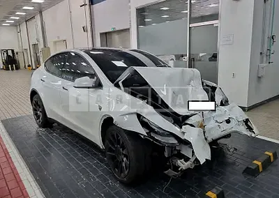 Photo 1 of 9: 2023 Tesla Model Y LongRange — Korean insurance auction