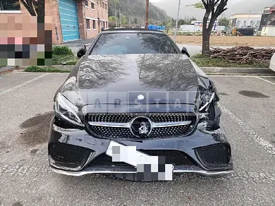 Photo 1 of 11: 2017 Mercedes-Benz C200 Cabriolet, VIN WDDWK4CB4HF490384 — Korean insurance auction