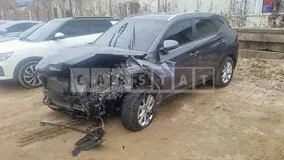 Photo 1 of 23: 2019 Hyundai Tucson, VIN KMHJ381ABKU872633 — Korean insurance auction