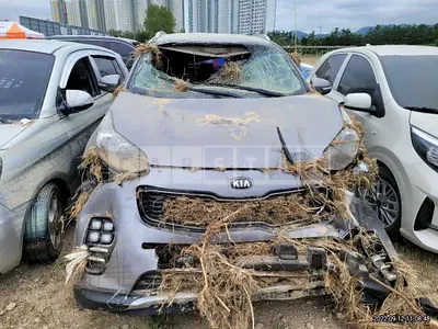 Photo 1 of 11: 2018 Kia Sportage, VIN KNAP6815GJK388345 — Korean insurance auction