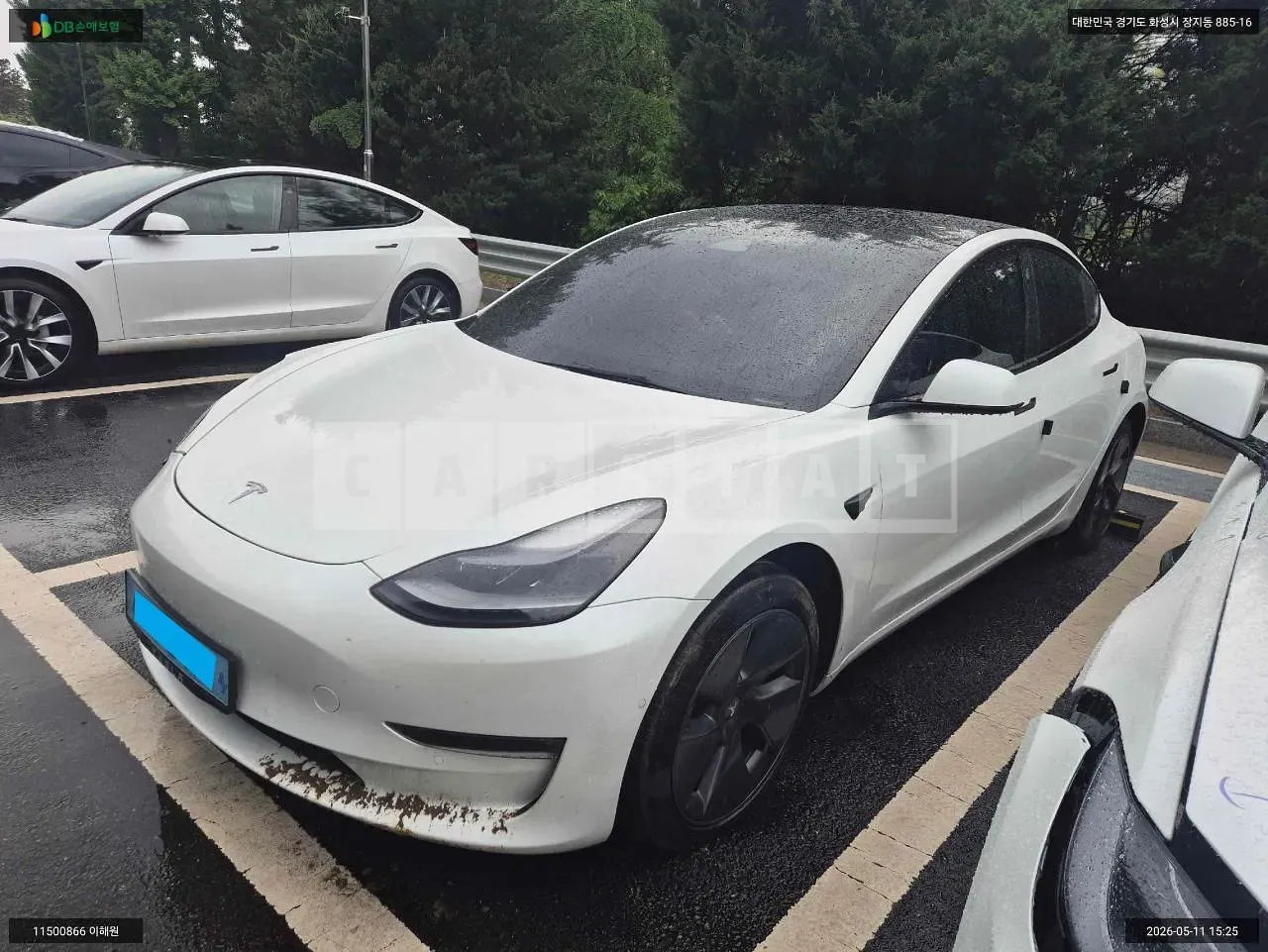 Photo 2 of 22: 2022 Tesla Model 3 Long Range, VIN 5YJ3E1EB6NF151240 — Korean insurance auction