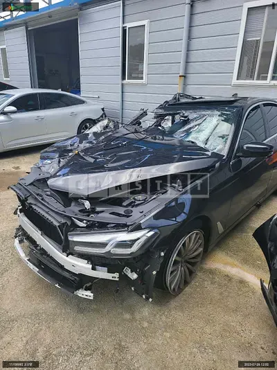 Photo 1 of 14: 2023 BMW 530i, VIN WBA71BH02PWY18779 — Korean insurance auction
