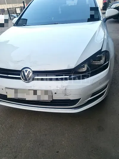 Photo 1 of 9: 2015 Volkswagen Golf 2.0 TDI BMT, VIN WVWZZZAUZFW222016 — Korean insurance auction