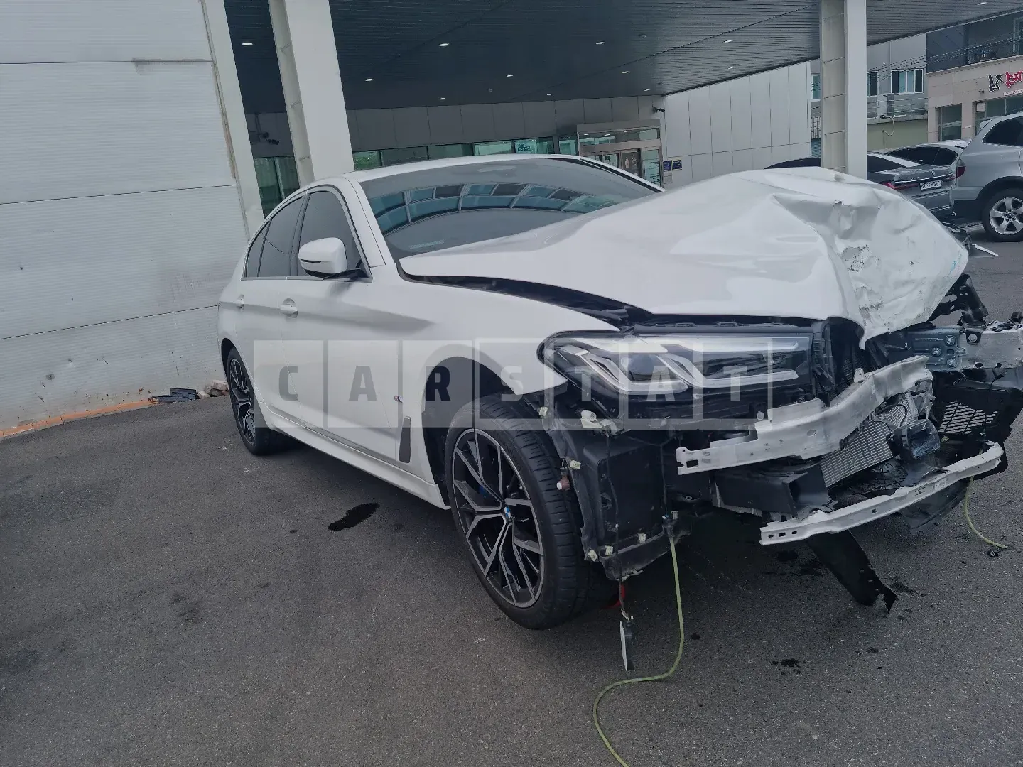 Photo 3 of 3: 2021 BMW 530i xDrive, VIN WBA31BJ0XMWW97343 — Korean insurance auction
