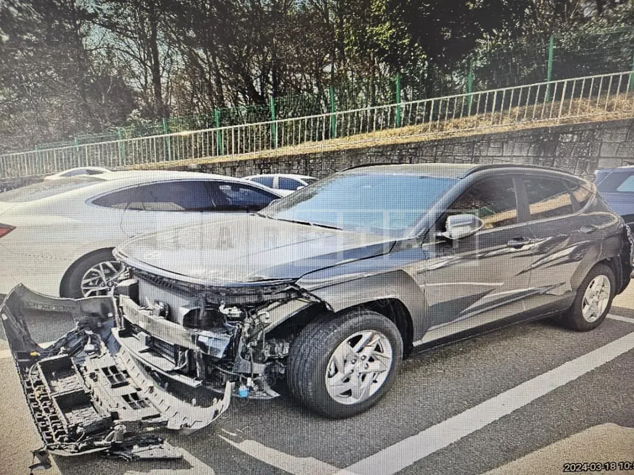 Photo 2 of 16: 2023 Hyundai Kona Hybrid, VIN KMHHC811GPU000732 — Korean insurance auction
