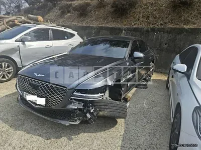 Photo 1 of 19: 2021 Genesis Hyundai G80, VIN KMTGB41CDMU085716 — Korean insurance auction