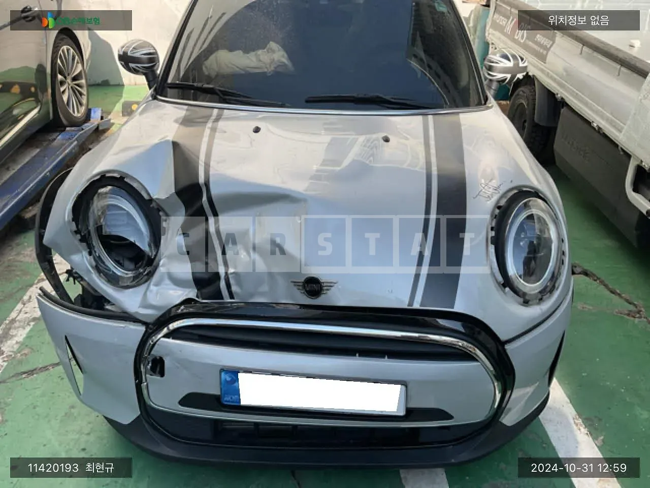 Photo 2 of 12: 2022 MINI Cooper, VIN WMW41DH02N2R79720 — Korean insurance auction