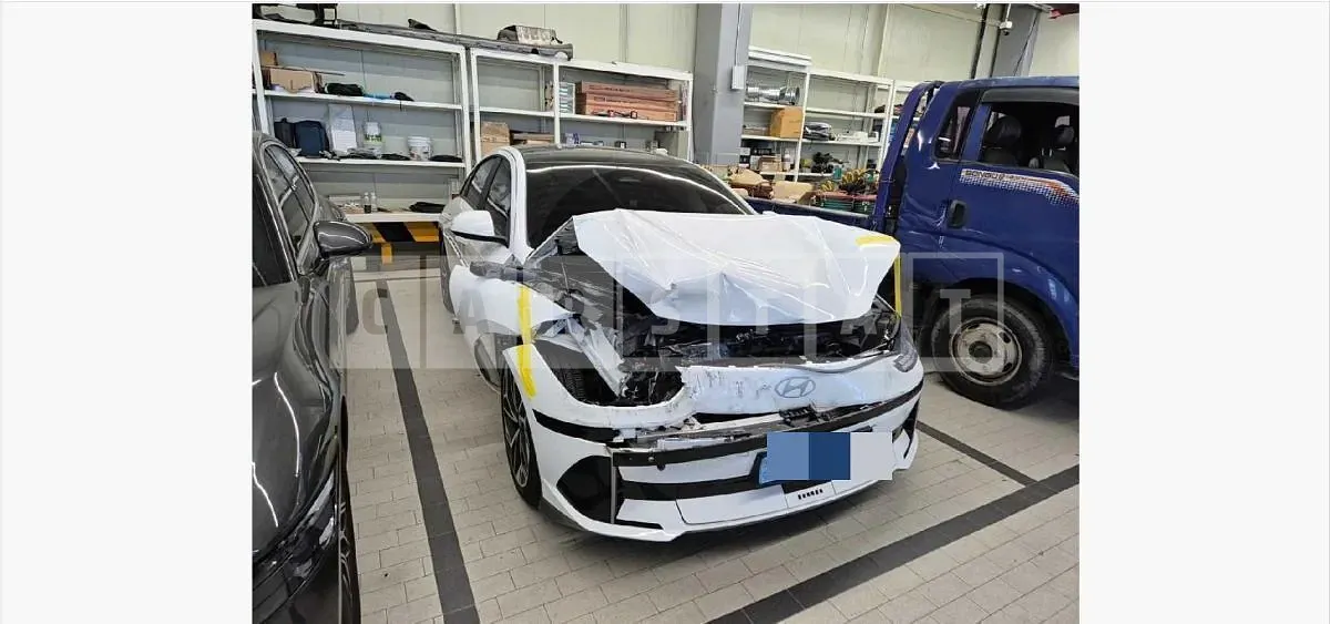 Photo 2 of 14: 2024 Hyundai IONIQ 6 Long Range AWD — Korean insurance auction
