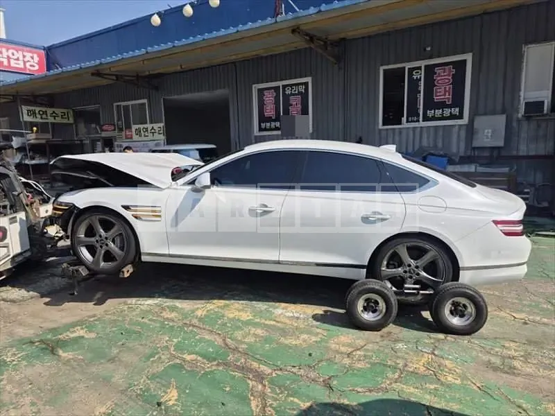 Photo 2 of 40: 2020 Genesis G80 AWD — Korean insurance auction