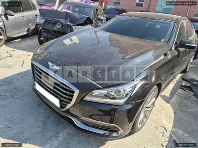 Photo 1 of 13: 2017 Hyundai Genesis G80, VIN KMHGL41DDHU218689 — Korean insurance auction